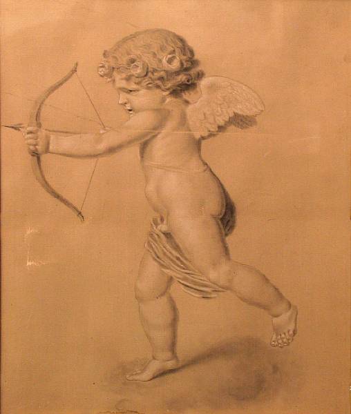 Appraisal: Attributed to Antoine Honor Louis Boizot French - Cupid aiming