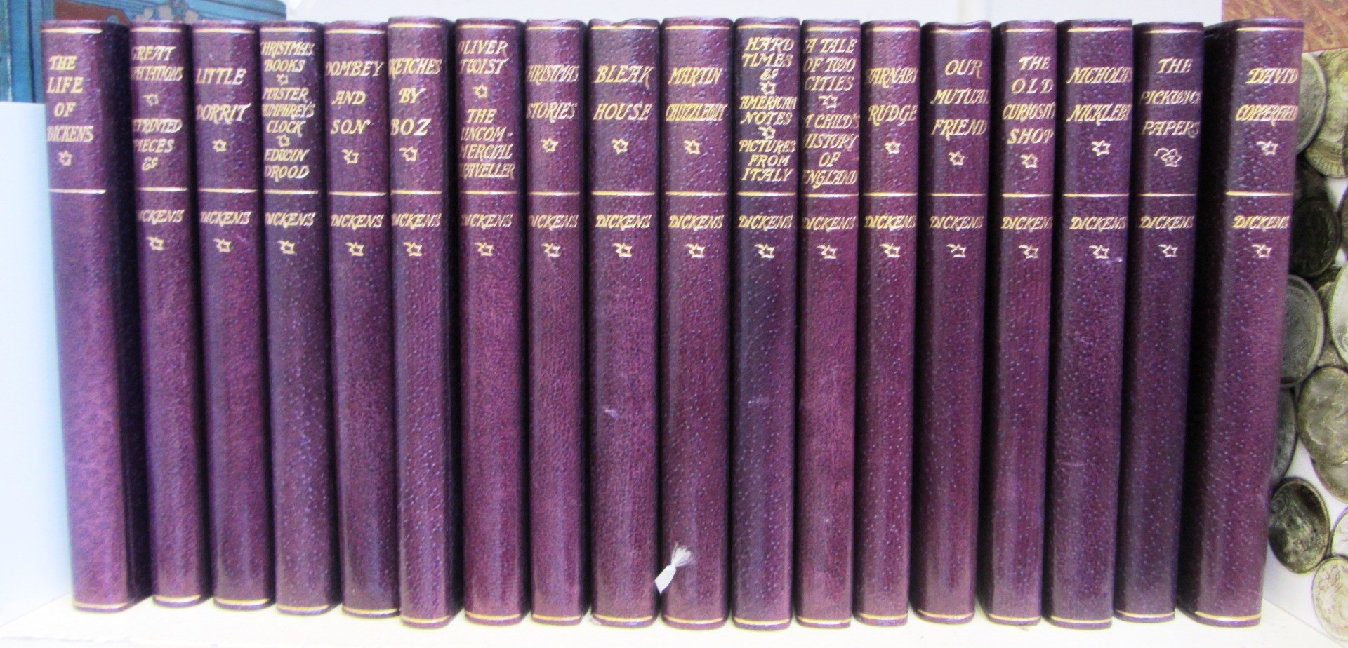 Appraisal: DICKENS C The Oxford India Paper Edition vols the original