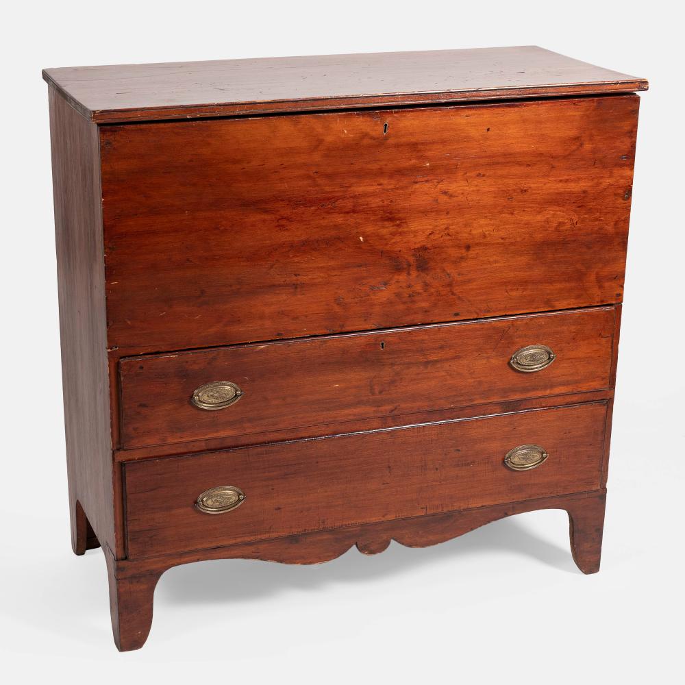 Appraisal: NEW ENGLAND BLANKET CHEST FIRST QUARTER OF THE TH CENTURY