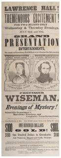 Appraisal: Wiseman Professor Professor Wiseman Evenings of Mystery Ruddock Tibbits Printers