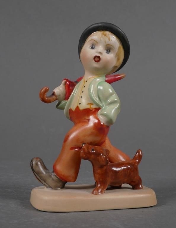 Appraisal: Beswick figurine Strolling Along Bottom marked Made in England Beswick