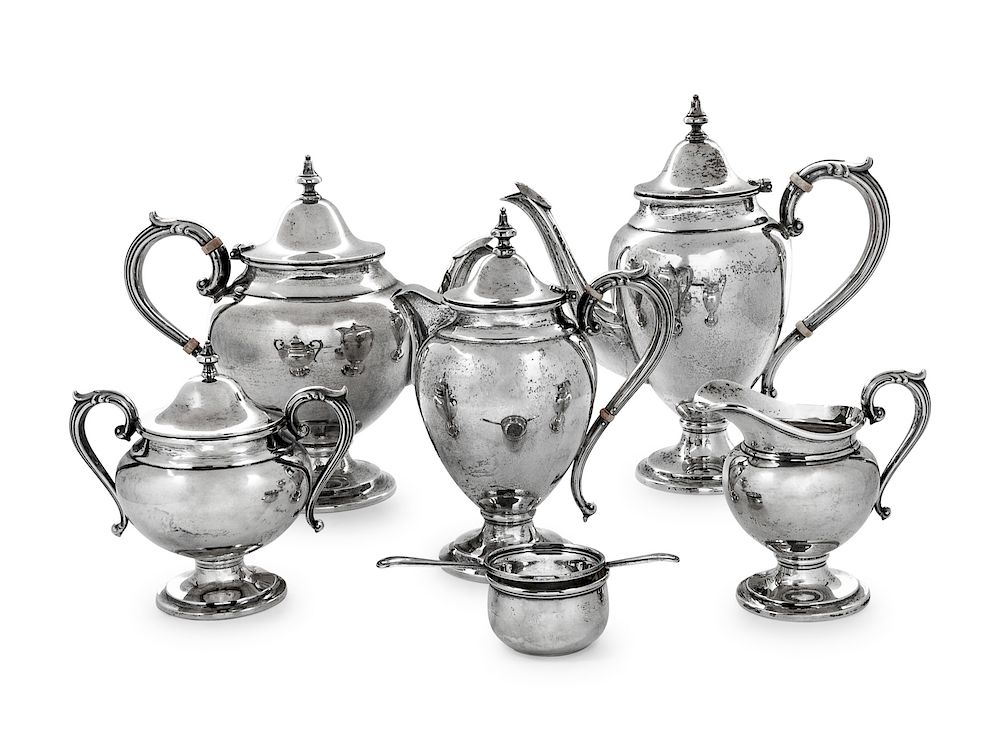 Appraisal: A Canadian Silver Tea and Coffee Service Henry Birks Sons