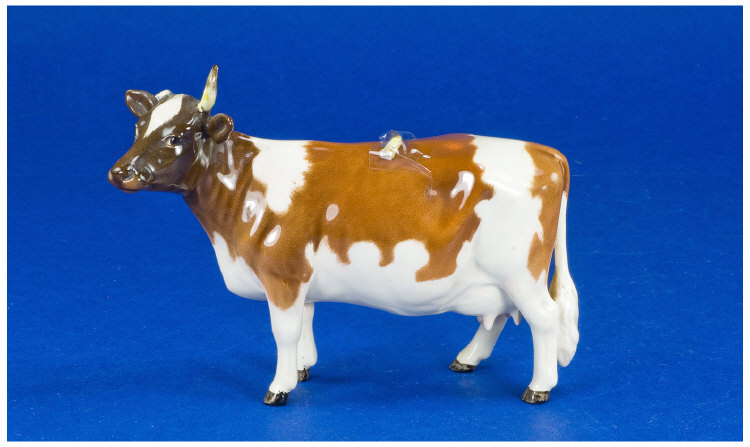 Appraisal: Beswick Animal Figure Ayrshire Cow Ickham Bessie Gloss Model No