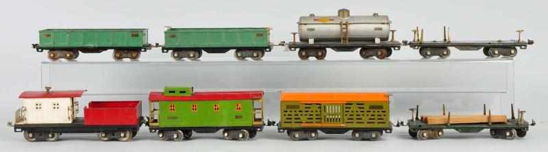 Appraisal: Lot of Lionel No Series Train Freight Cars Description American