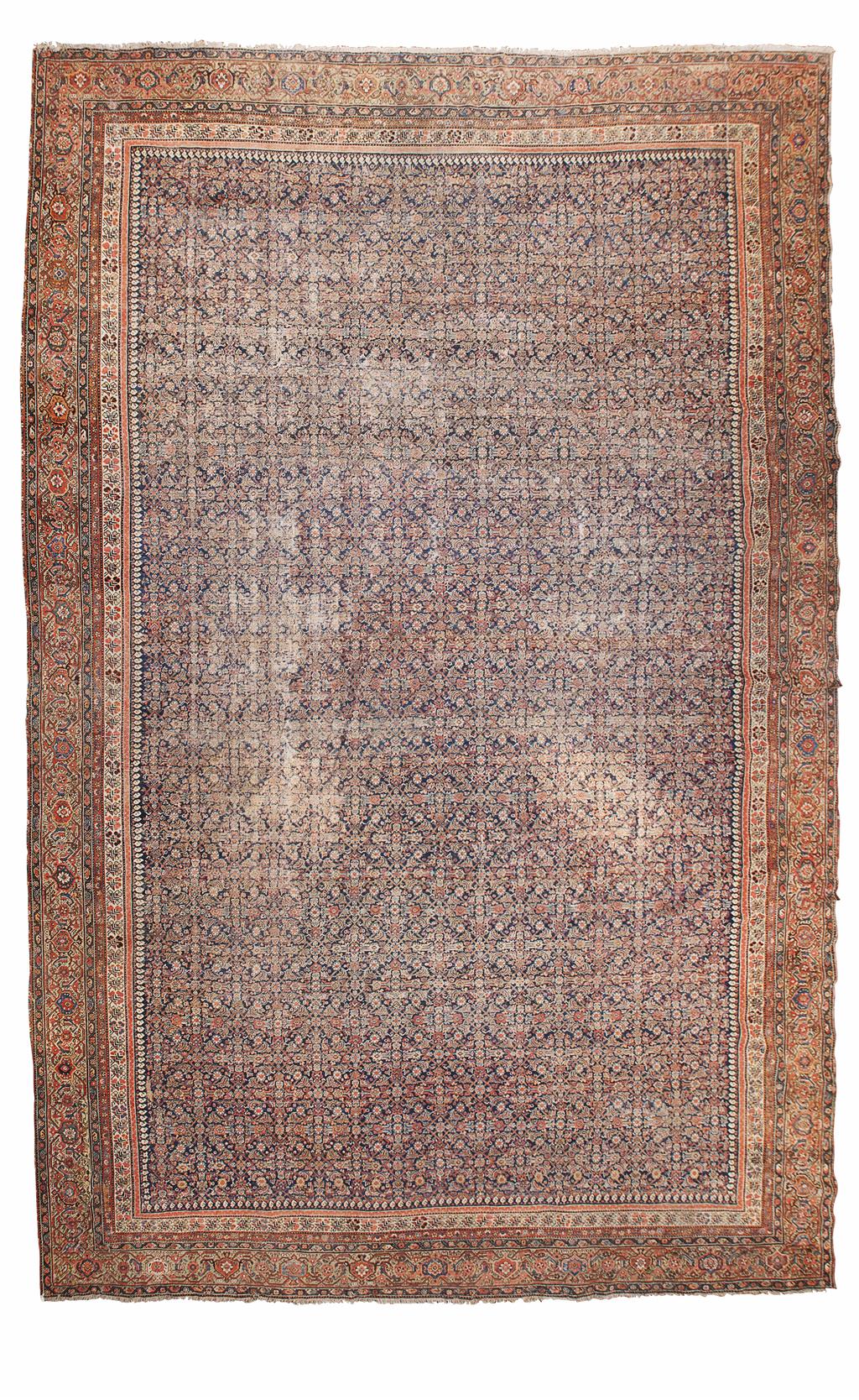 Appraisal: LARGE FEREGHAN CARPET NORTHWEST PERSIA LATE TH EARLY TH CENTURY