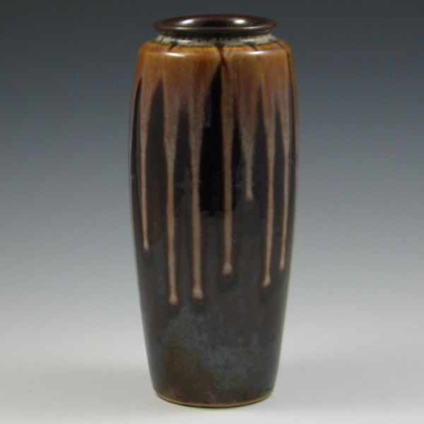 Appraisal: Glaze Drip Vase unmarked excellent condition ''h