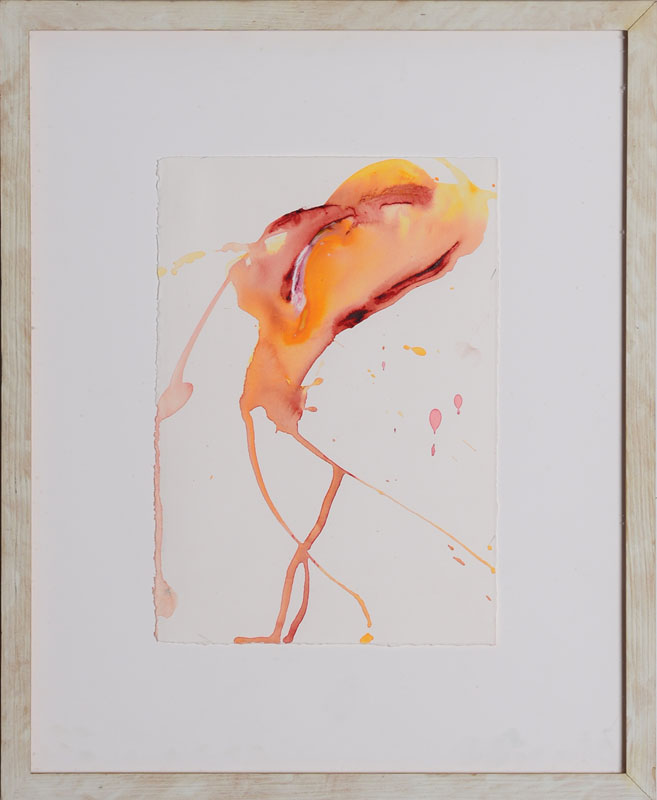 Appraisal: HELEN MARDEN UNTITLED Watercolor and gouache on paper unsigned x