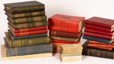 Appraisal: A quantity of volumes including Carter Thomas Medals of the