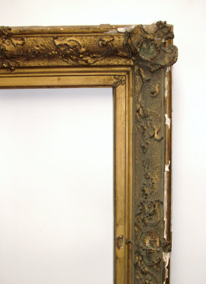 Appraisal: A Late th Century Gilt Composition frame x cm A