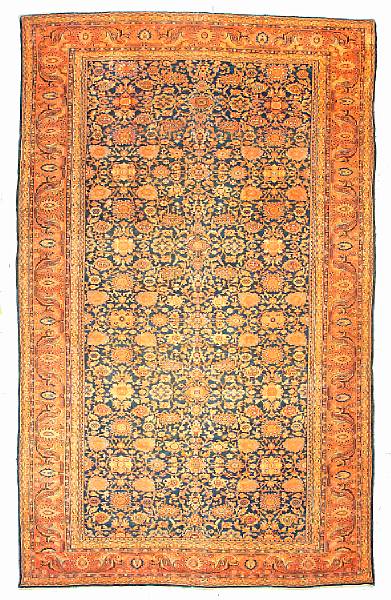 Appraisal: A Malayer carpet Central Persia circa size approximately ft in