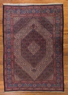 Appraisal: Antique Tabriz Iran ' x ' Wool Rug Old Persian