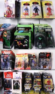 Appraisal: lot of approximately Four shelves of DC Comics action figures