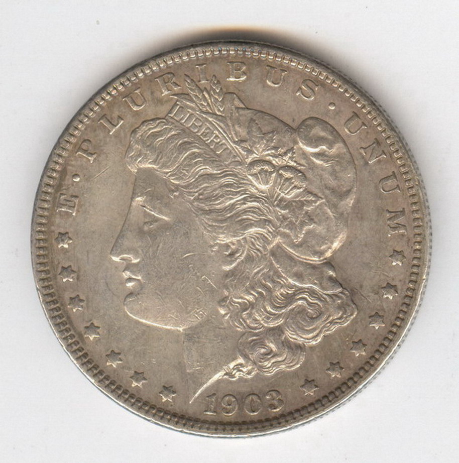 Appraisal: NICE U S MORGAN SILVER DOLLAR Estate coin