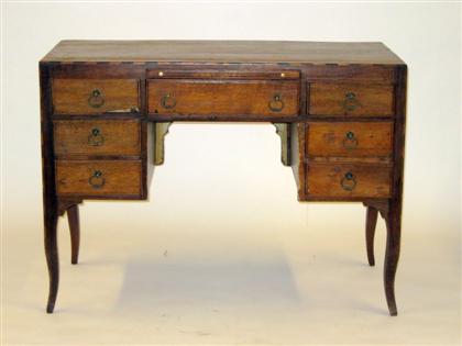 Appraisal: Italian inlaid walnut writing table th century