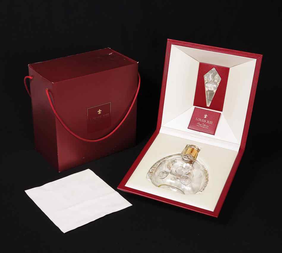 Appraisal: LOUIS XIII REMY MARTIN BOTTLE IN ORIGINAL BOX Baccarat for