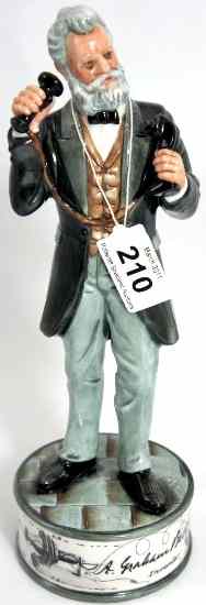 Appraisal: Royal Doulton Prestige Figure Alexander Graham Bell HN limited edition