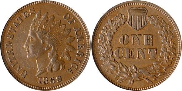 Appraisal: C AU PCGS Fairly well defined with attractive light brown