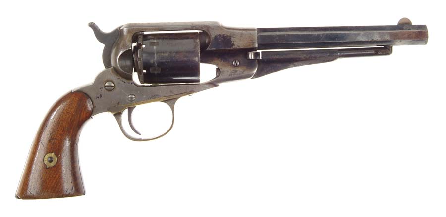 Appraisal: FINE REMINGTON NEW MODEL NAVY CONVERSION REVOLVER SN conversion Cal