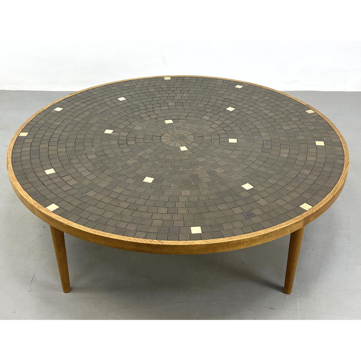 Appraisal: Large Gordon and Jane Martz Marshal studios Tile Coffee Table