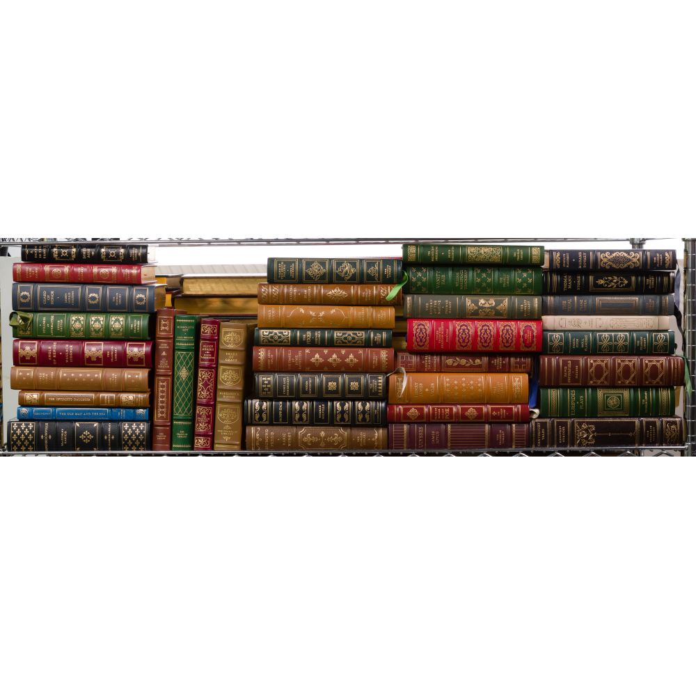 Appraisal: FRANKLIN LIBRARY GREATEST BOOKS ASSORTMENT leather bound titles from The