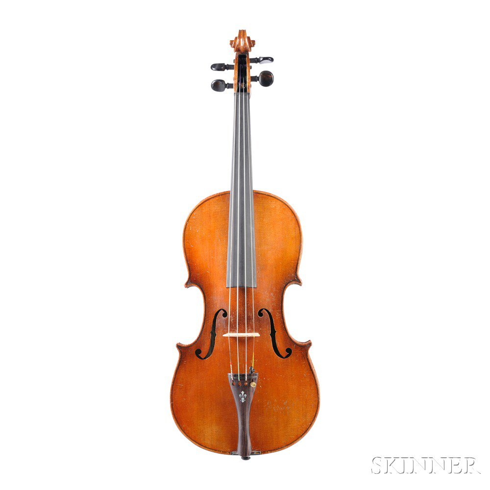 Appraisal: Modern German Violin labeled ROMEO ANTONIAZZI CREMONA length of back