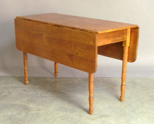 Appraisal: Sheraton pine drop leaf table th c x x