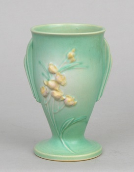 Appraisal: A Roseville Ixia Vase A Roseville Ixia vase in light