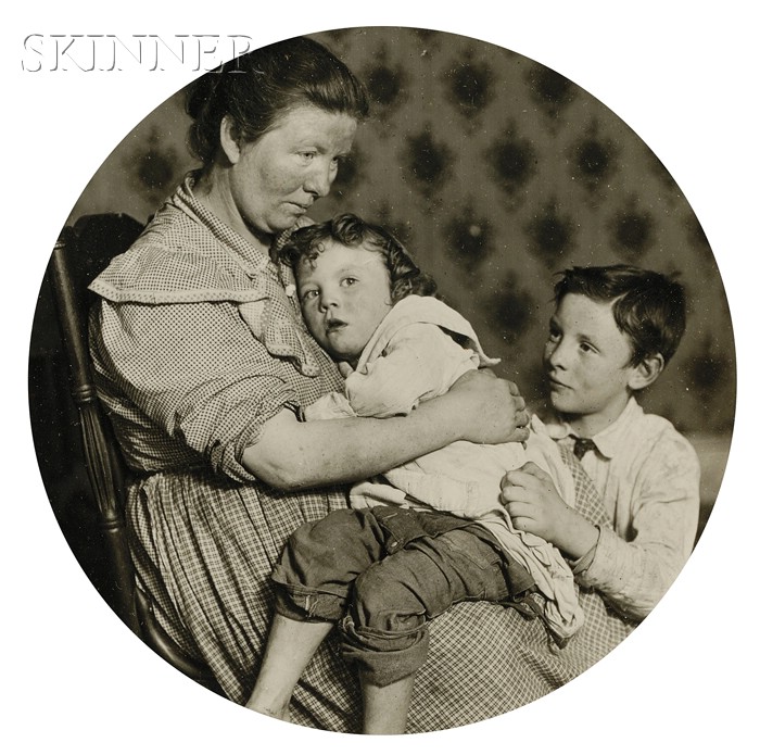 Appraisal: Lewis Wickes Hine American - A Madonna of the Tenement