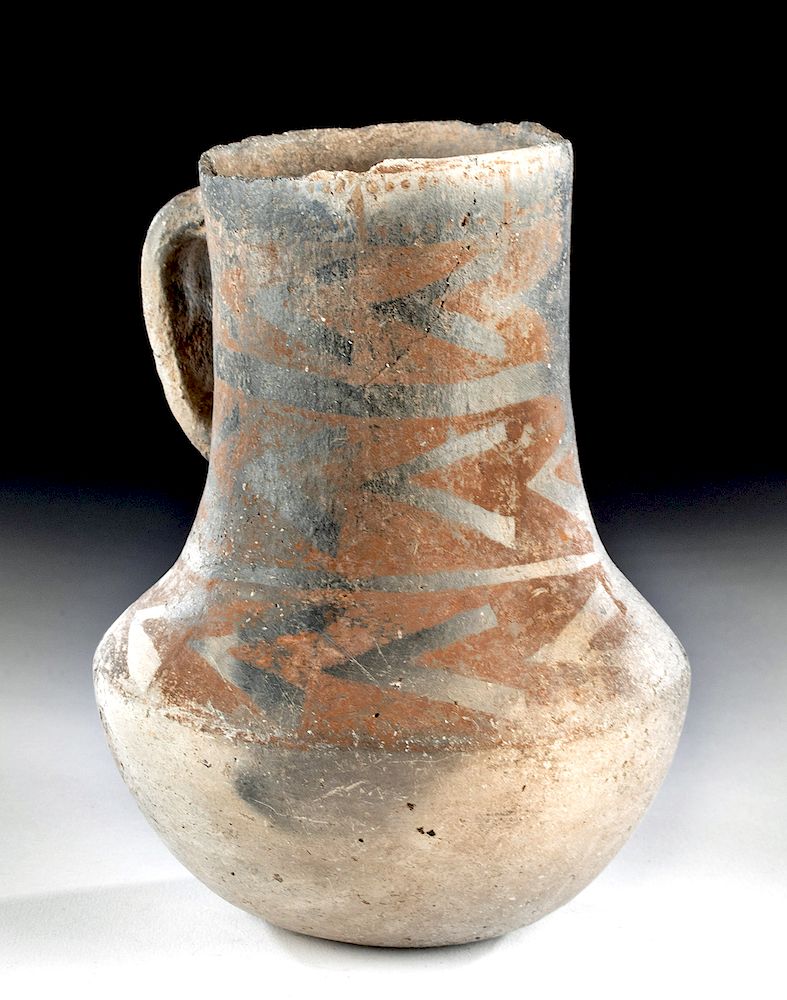 Appraisal: Anasazi Pottery Pitcher - Mesa Verde Museum Southwestern USA Four