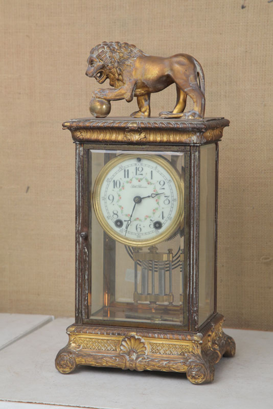 Appraisal: SETH THOMAS MANTLE CLOCK Eight day time strike having a