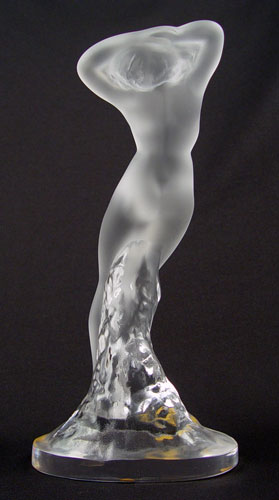 Appraisal: LALIQUE DANSEUSE DANCER FRENCH CRYSTAL NUDE Signed Lalique France ''