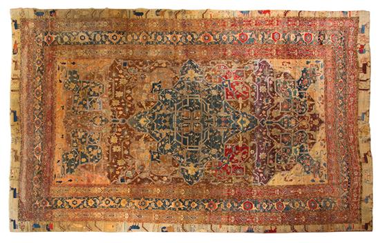 Appraisal: Sale Lot A Bakshayesh Wool Rug th th century feet