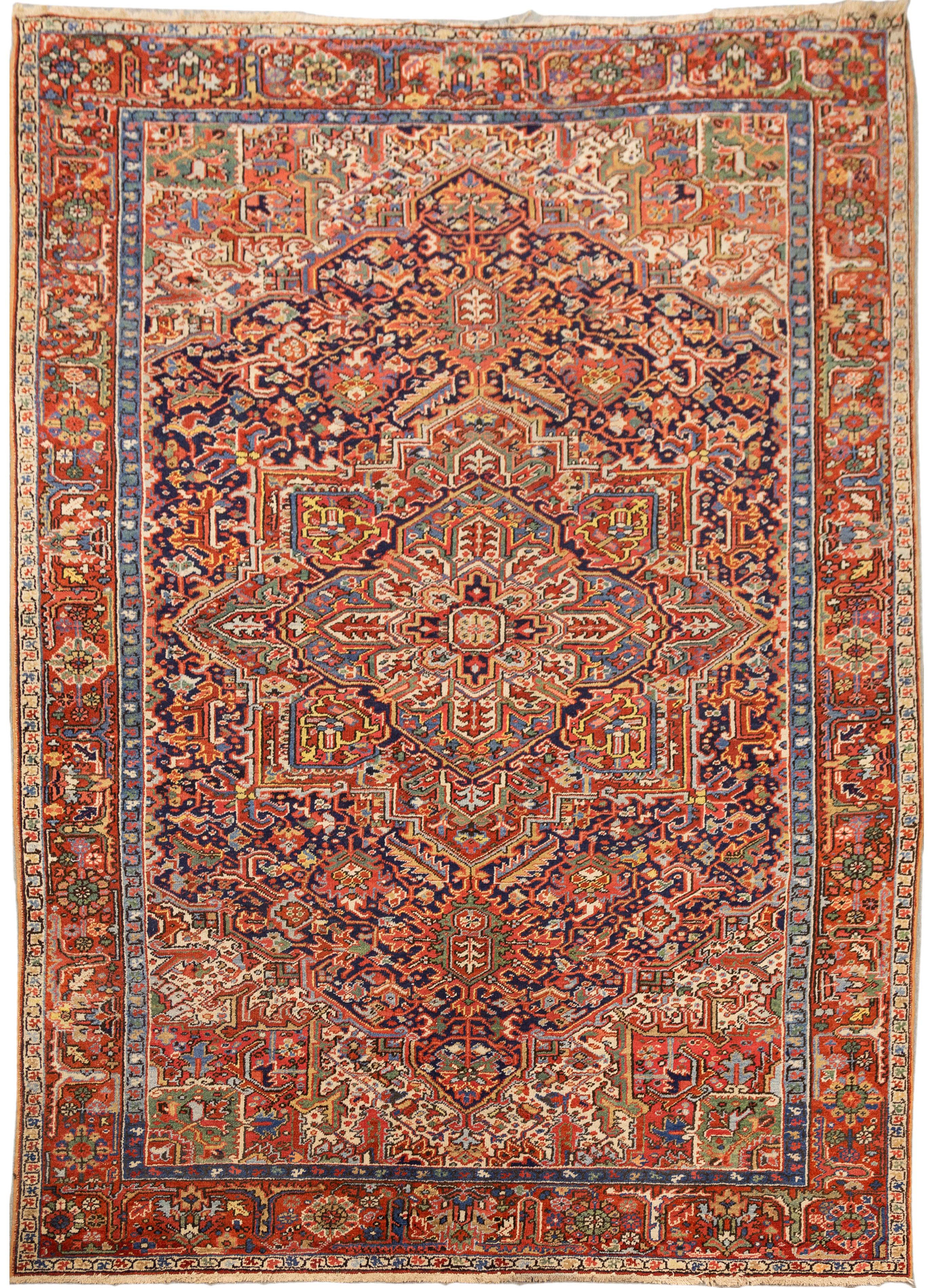 Appraisal: HERIZ ORIENTAL RUG Early th century