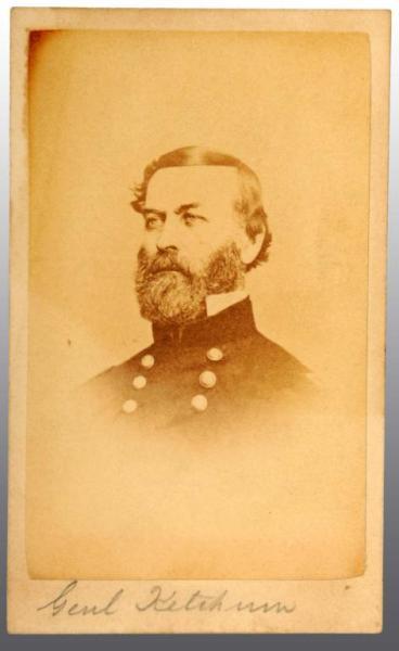 Appraisal: Colonel Major William Scott Ketchum CDV Description Colonel th Infantry