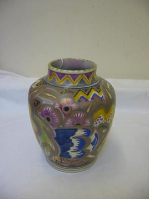 Appraisal: A CARTER STABLER ADAMS POOLE POTTERY VASE of baluster form