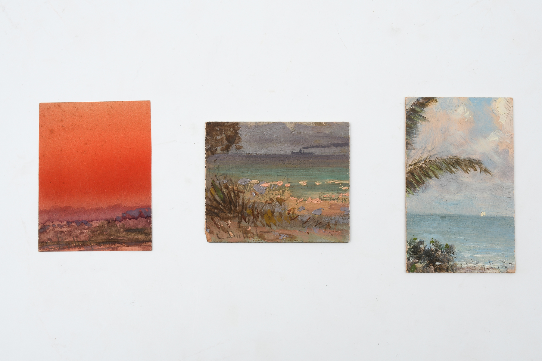 Appraisal: BULLET II Charles American - Three Florida Paintings Florida Beach