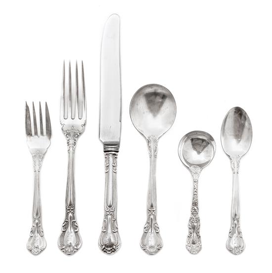 Appraisal: Sale Lot A Canadian Silver Flatware Service Henry Birks Sons