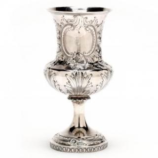 Appraisal: A Philadelphia Coin Silver Chalice manufacturer's mark for Taylor Lawrie