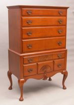 Appraisal: A Highboy Dresser early mid- th Century Queen Anne style