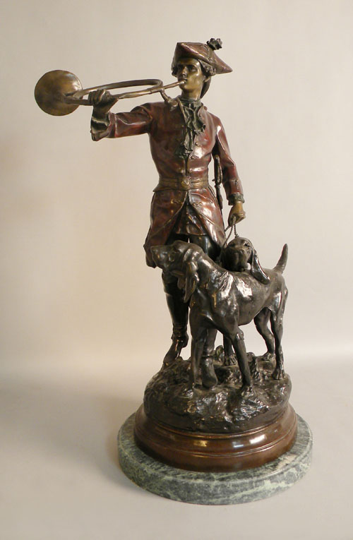 Appraisal: Bronze figure after H P Moreau h