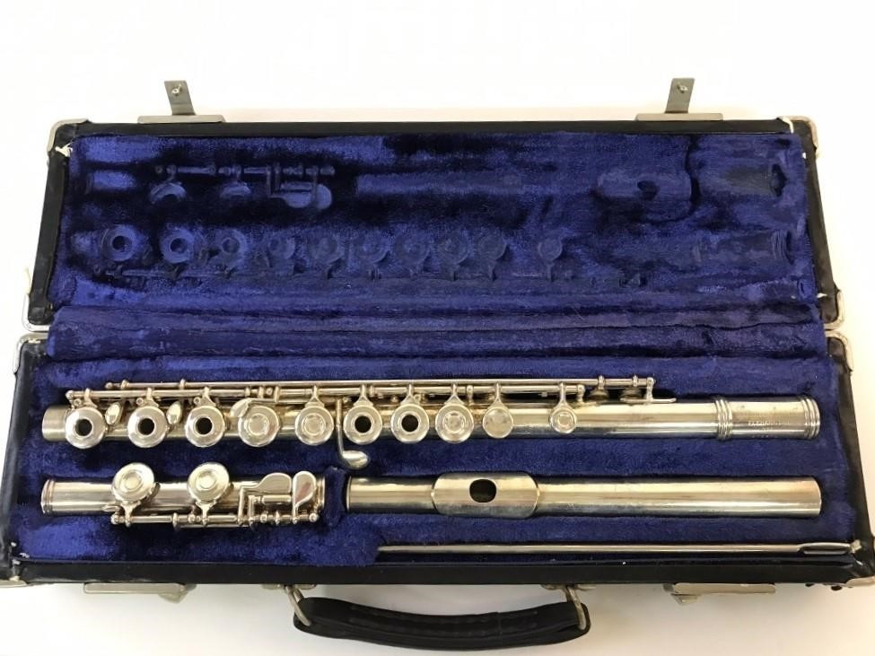 Appraisal: Gemeinhardt sterling silver flute Case l x d Condition good