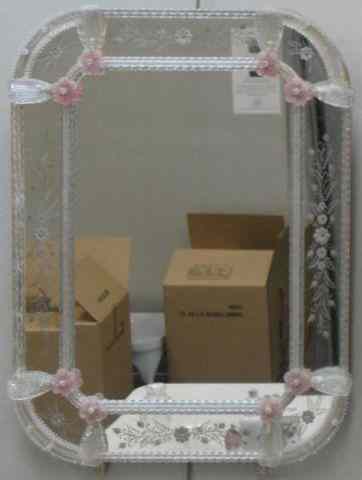 Appraisal: Venetian Mirror From a Scarsdale home Dimensions '' wide x