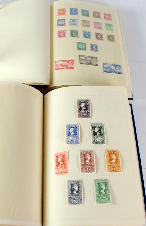 Appraisal: TWO ALBUMS OF MAINLY MINT WORLD STAMPS mainly circa 'S