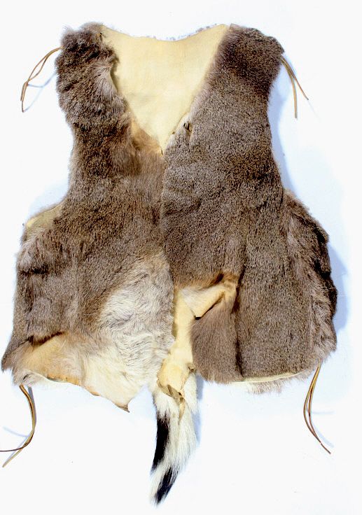 Appraisal: Plains Indian Tanned Deer Hide Vest For your consideration is