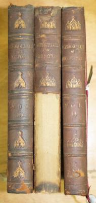 Appraisal: Ingram J Memorials of Oxford vols vo cont half brown