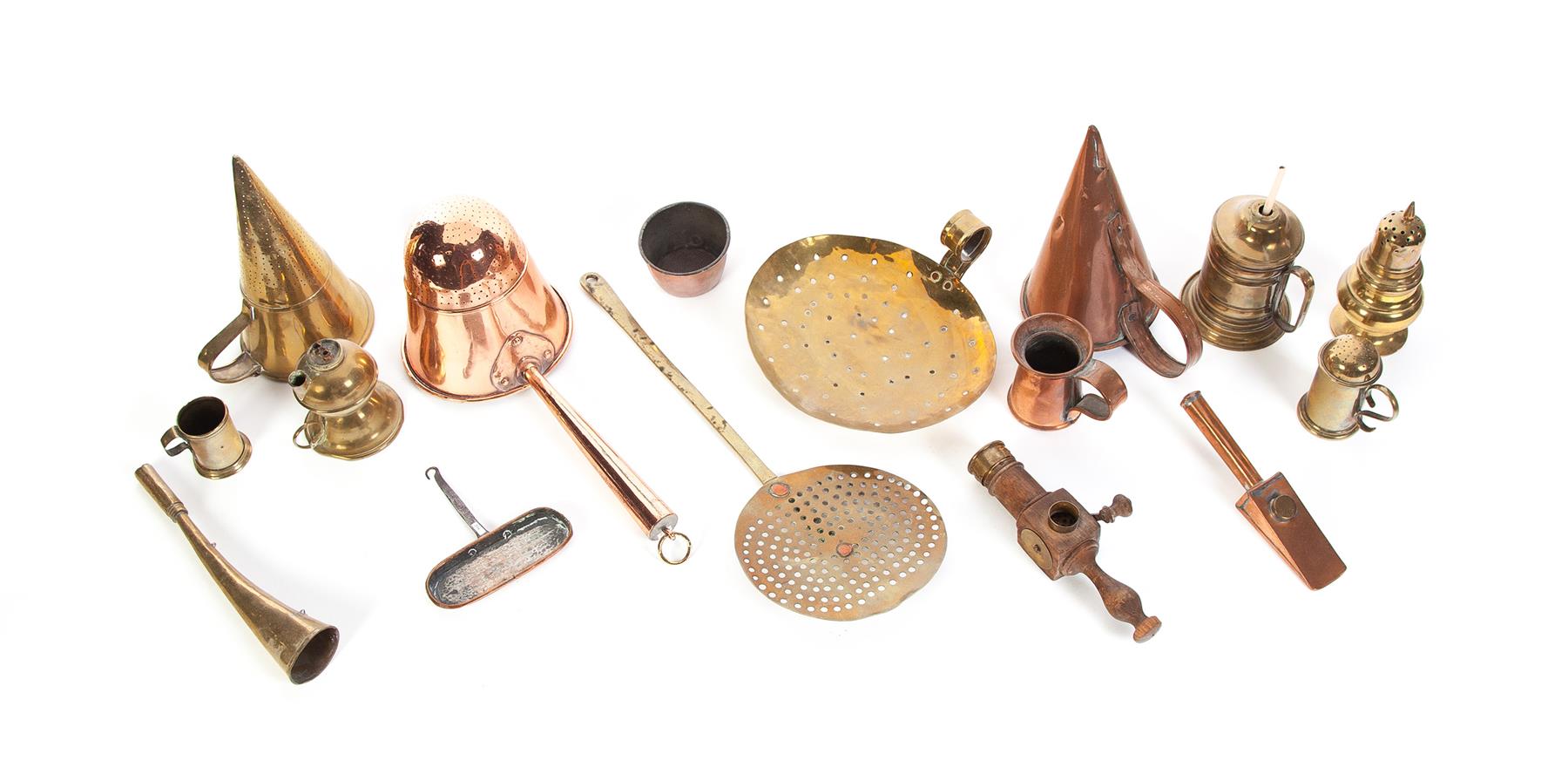 Appraisal: GROUP OF COPPER AND BRASS ITEMS England and European th