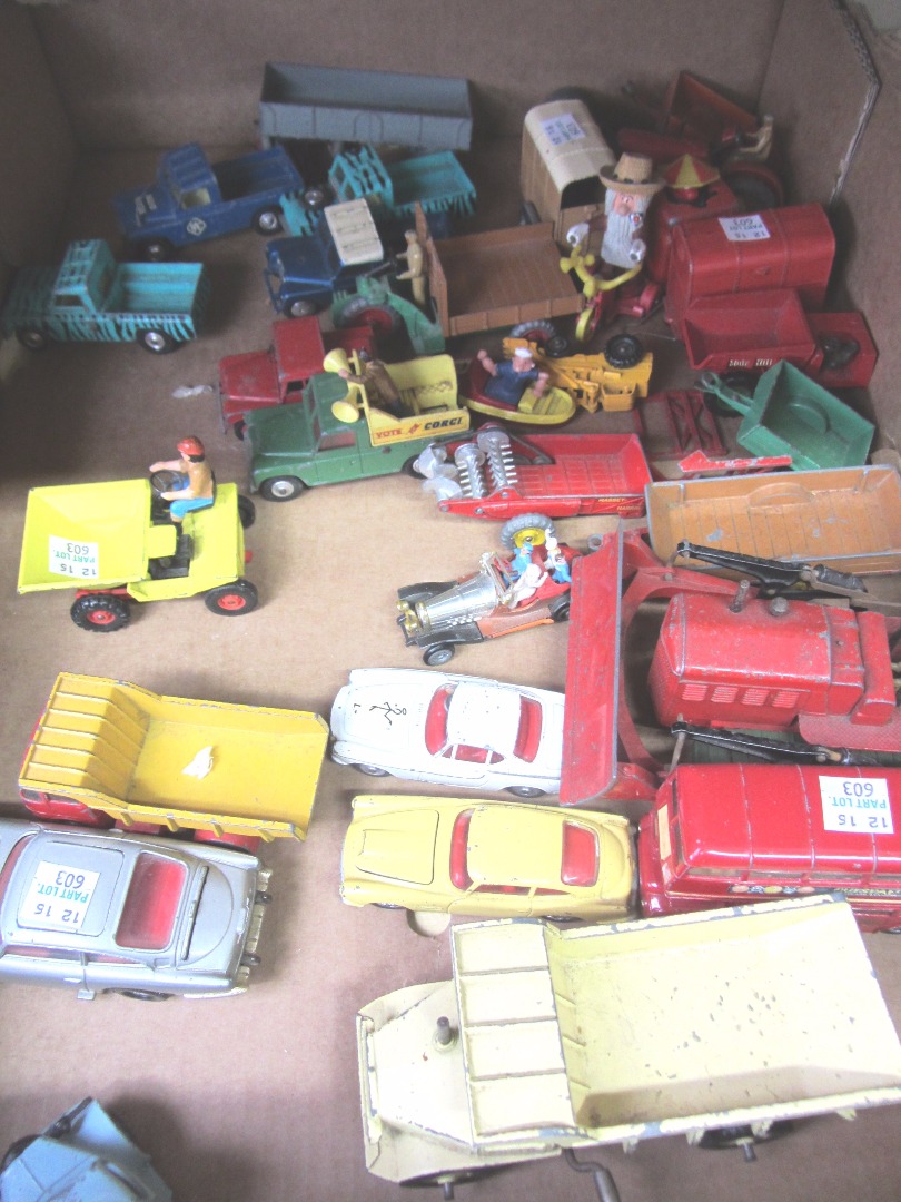 Appraisal: A quantity of Corgi die-cast vehicles post war including six