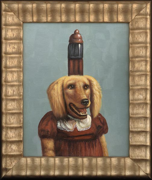 Appraisal: After Donald Roller Wilson American Arkansas b Dog in a