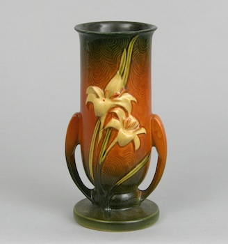 Appraisal: A Roseville Zephyr Lily Vase A Roseville Zephyr Lily vase