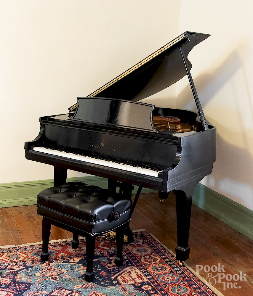 Appraisal: Steinway Model S piano Exclusive on Bidsquare Steinway Model S